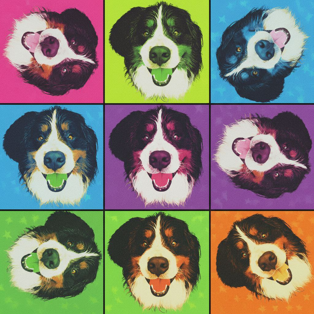Pet portrait — Pop Art