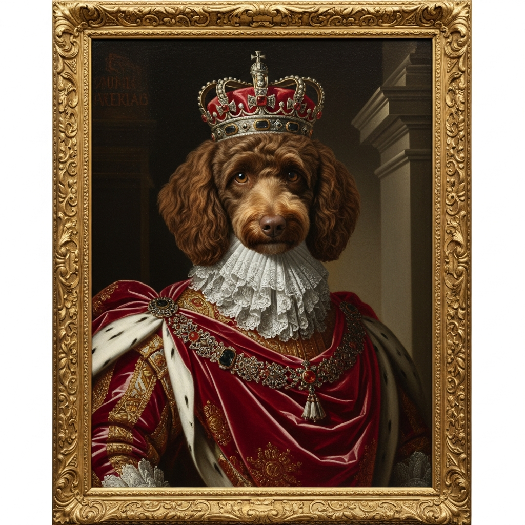 Pet portrait — Royal